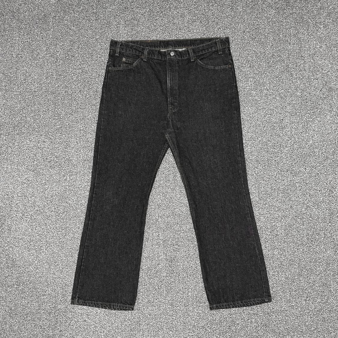 90s 빈티지 리바이스 517 블랙 허리50cm 상품이미지1