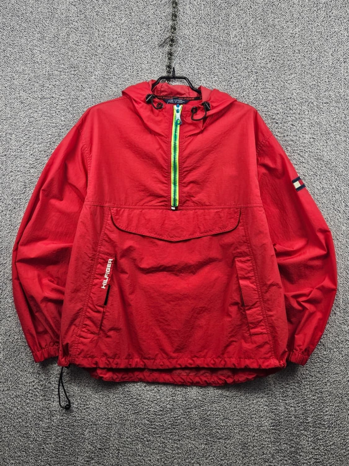 타미힐피거 올드스쿨 아노락 바람막이 웜업 자켓 ( M ) / 11471 상품이미지1
