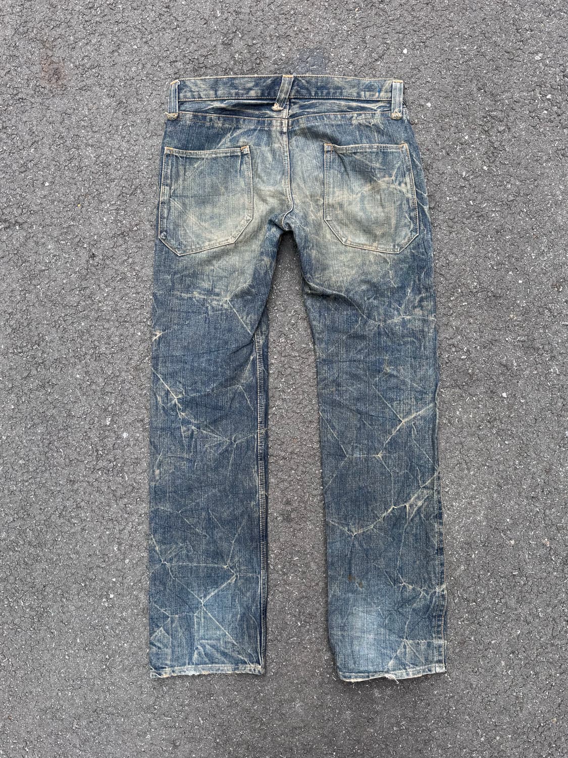 블루웨이 포켓 더티 페이딩 데님팬츠  상품이미지3