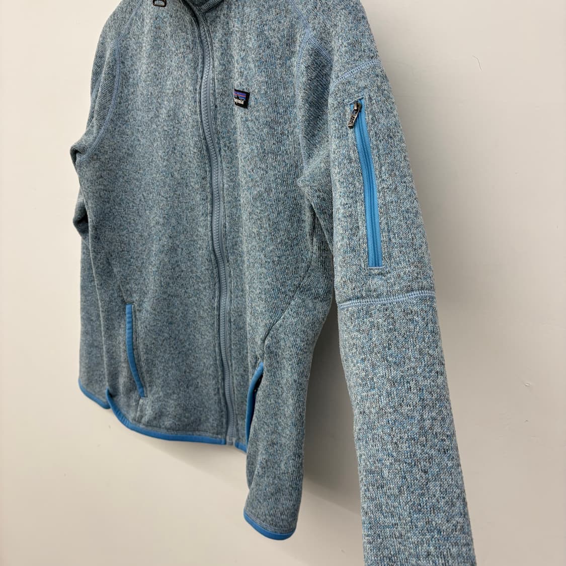 파타고니아 여성용 R2 플리스 자켓 블루 M 상품이미지3