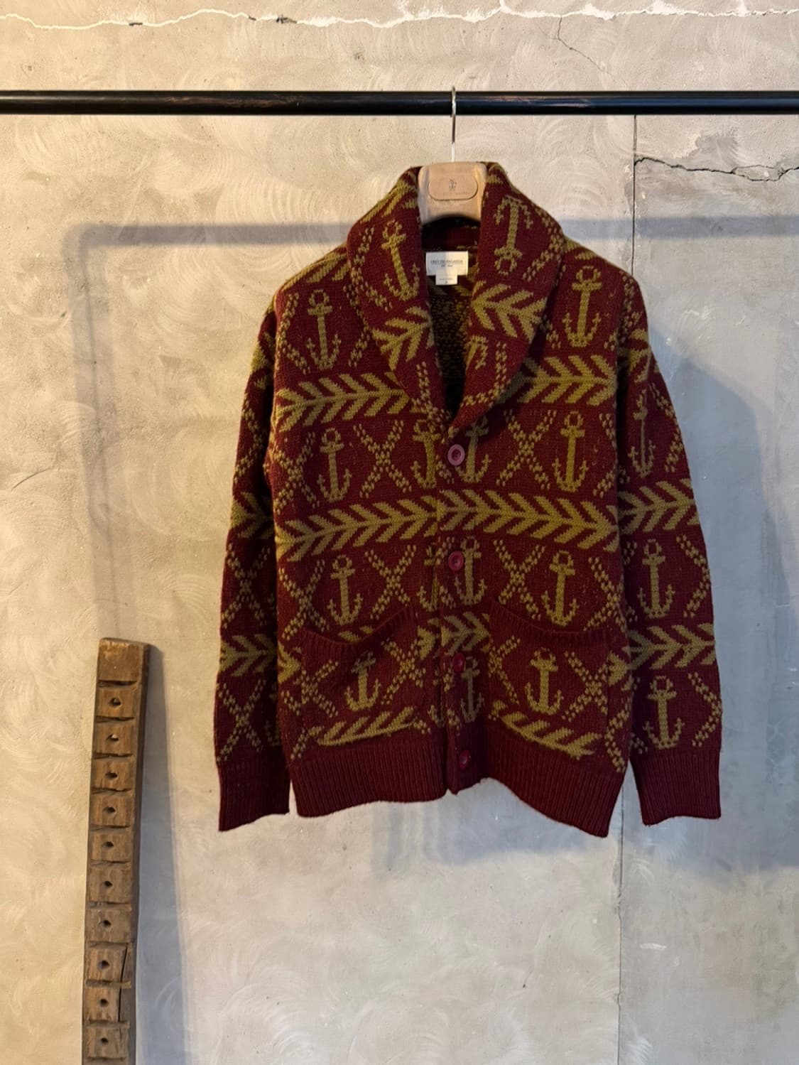 오베이 프로파간다 숄칼라 가디건 100 상품이미지6