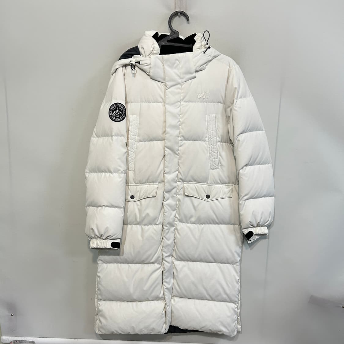 밀레 여성 화이트 롱패딩 90 상태최상 상품이미지1