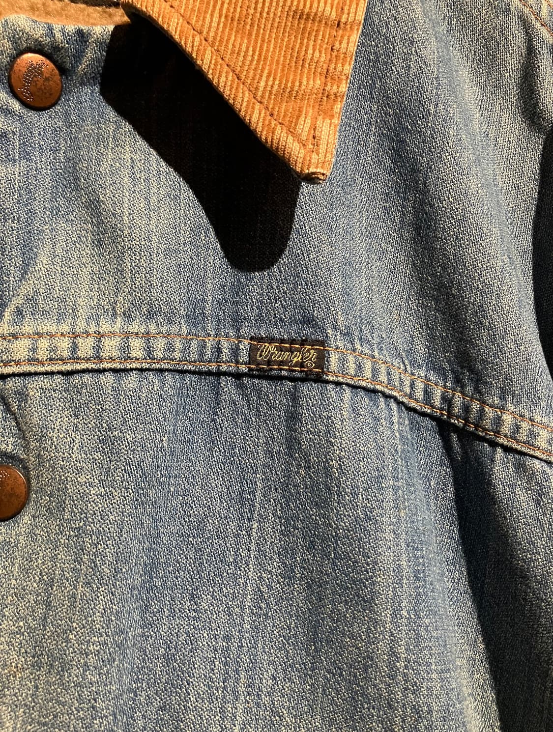 70s USA 빈티지 랭글러 셰르파 데님 자켓 상품이미지3