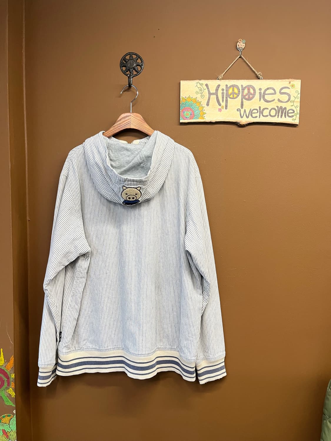 drugstores 스트라이프 후드집업 상품이미지1