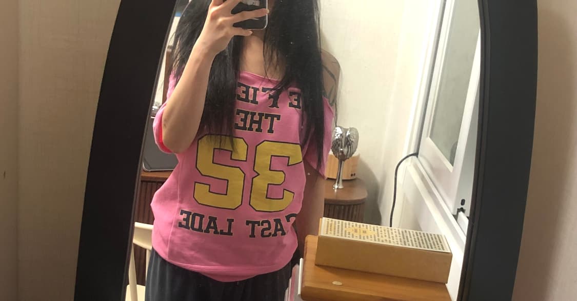 pinterest REDARK pink off shoulder top 상품이미지4