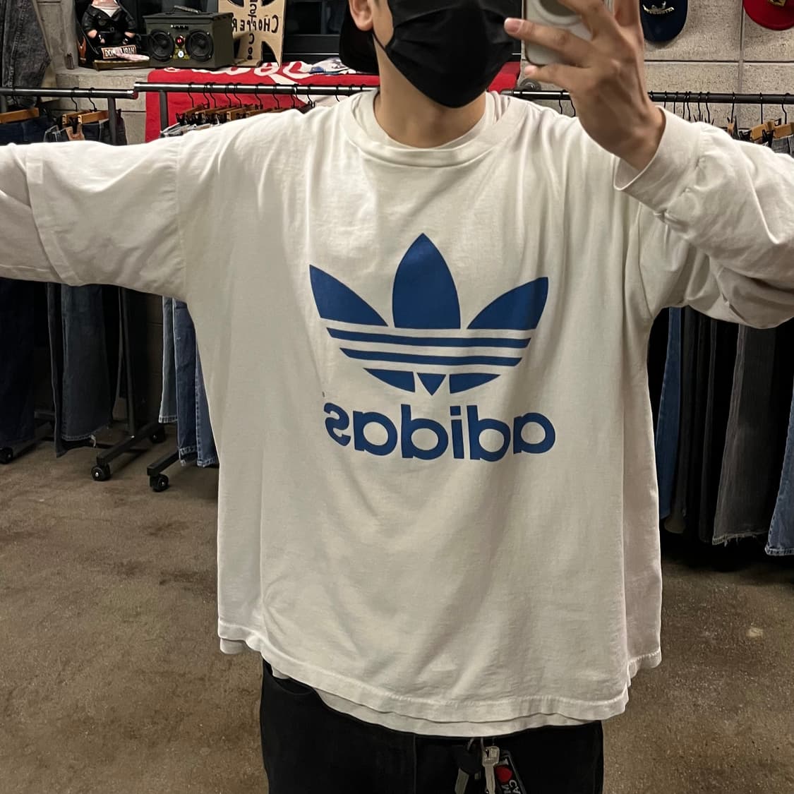 90s 아디다스 파이어버드 티셔츠 (110) 상품이미지2