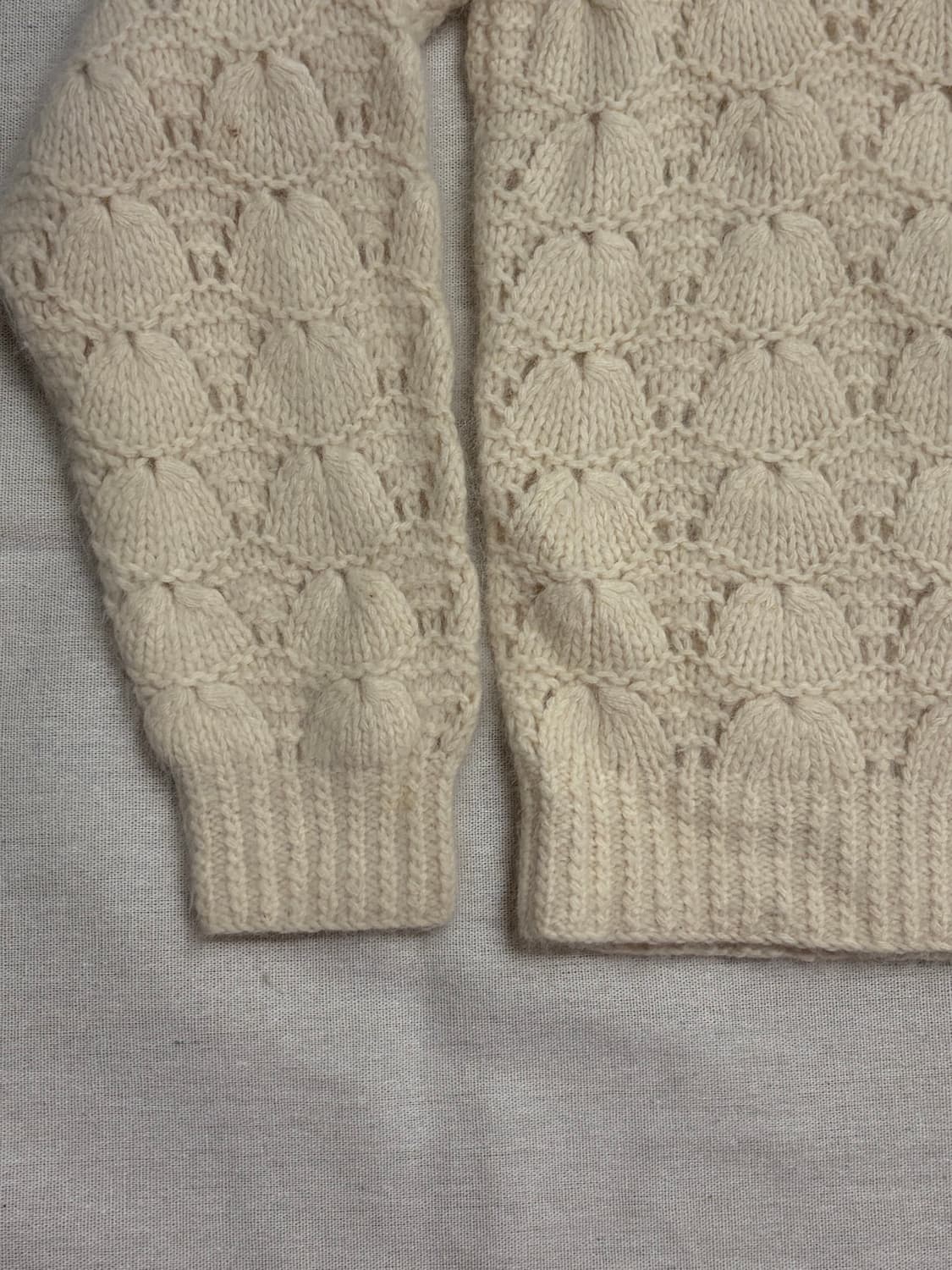 [일본빈티지] 울 90% 뽀용니트 상품이미지4