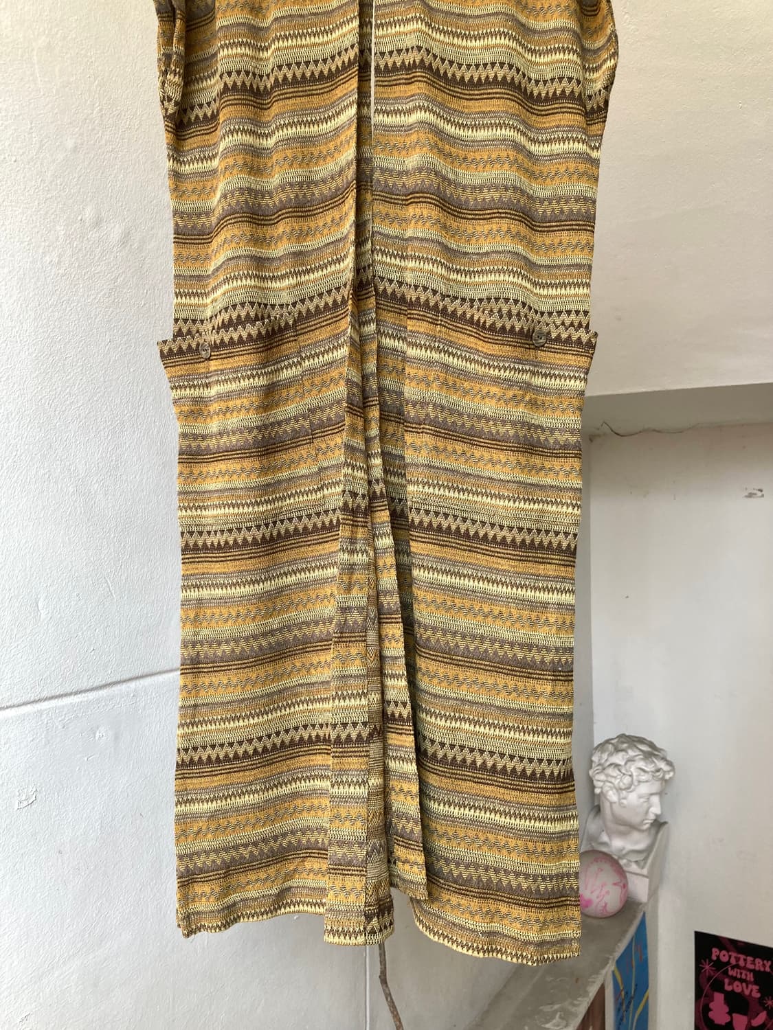 에스닉 패턴 레이어드 가디건 상품이미지3