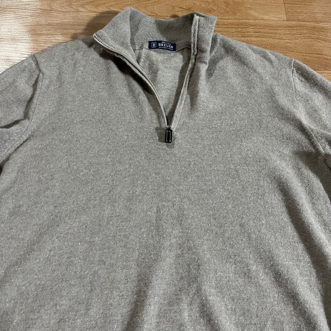 [100] 브로이어 반집업 니트 상품이미지2