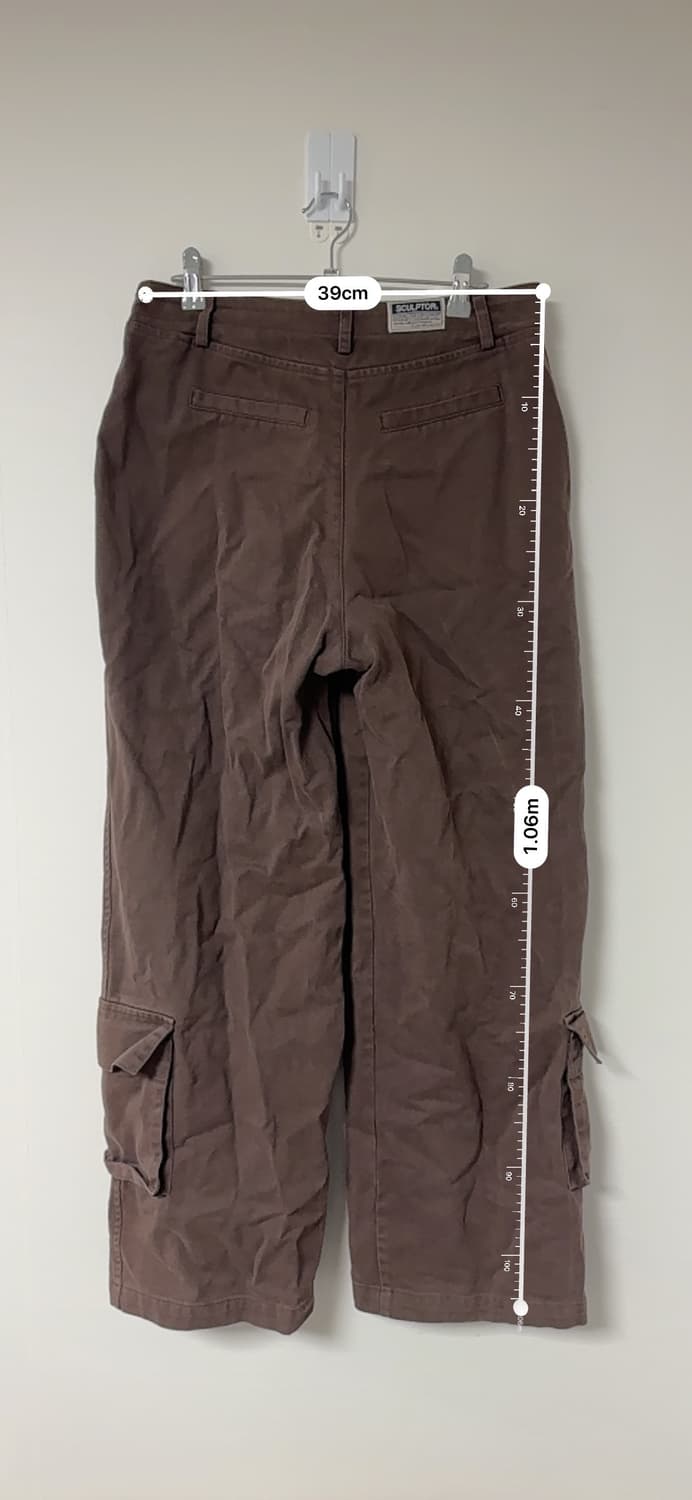 M) 스컬프터 브라운 카고팬츠 상품이미지4