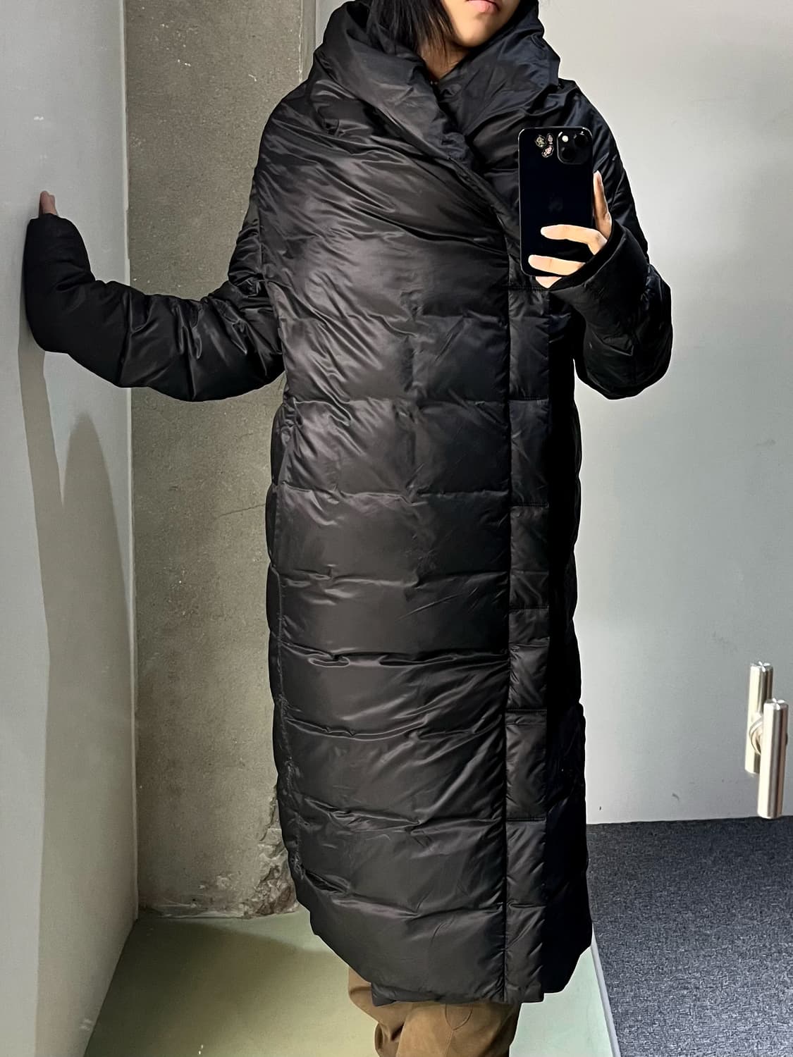 릭오웬스 13f/w 롱 푸퍼 코트 상품이미지2