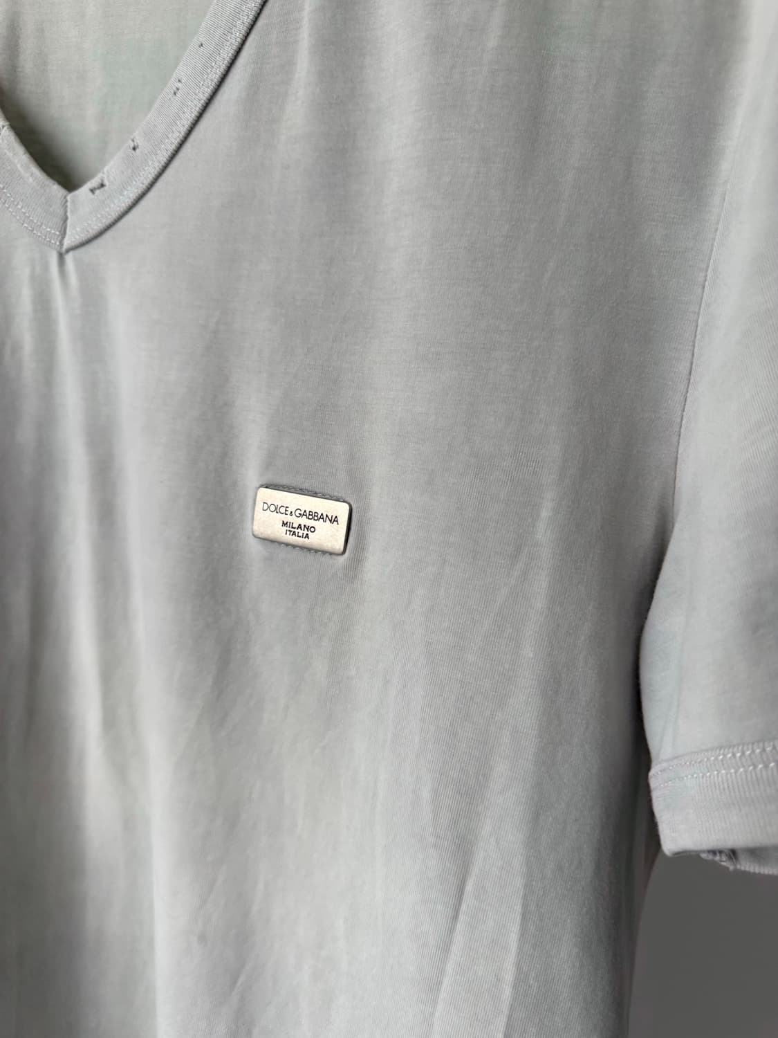 00s Dolce&Gabbana plate destroyed tee 상품이미지8