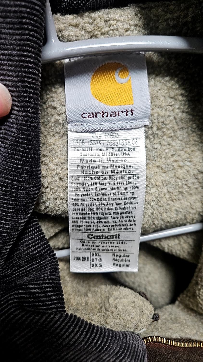08 Carhartt DKB J164 자켓 2XL Rio Tinto  상품이미지8
