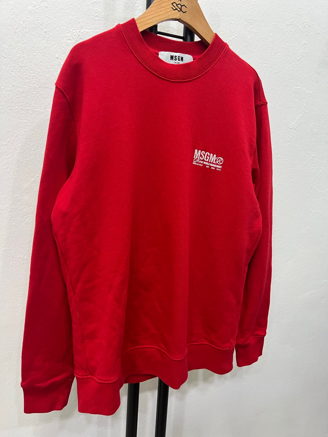 정품) MSGM 여성 맨투맨 XS 상품이미지2