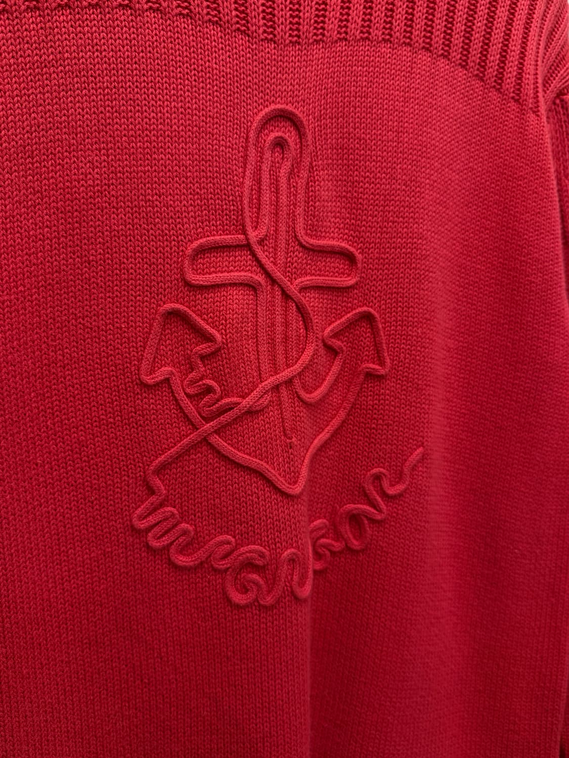 M) 90s McGREGOR 맥그리거 Anchor Cotton Knit  상품이미지3