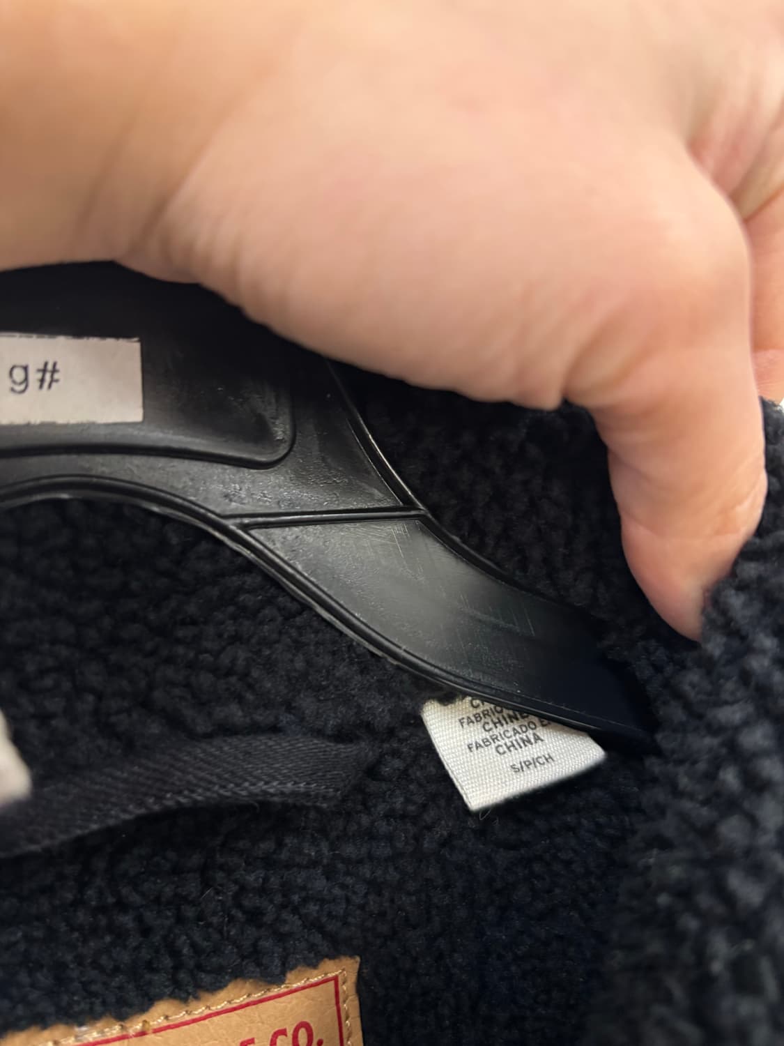 리바이스 우먼 양털 데님자켓 상품이미지6