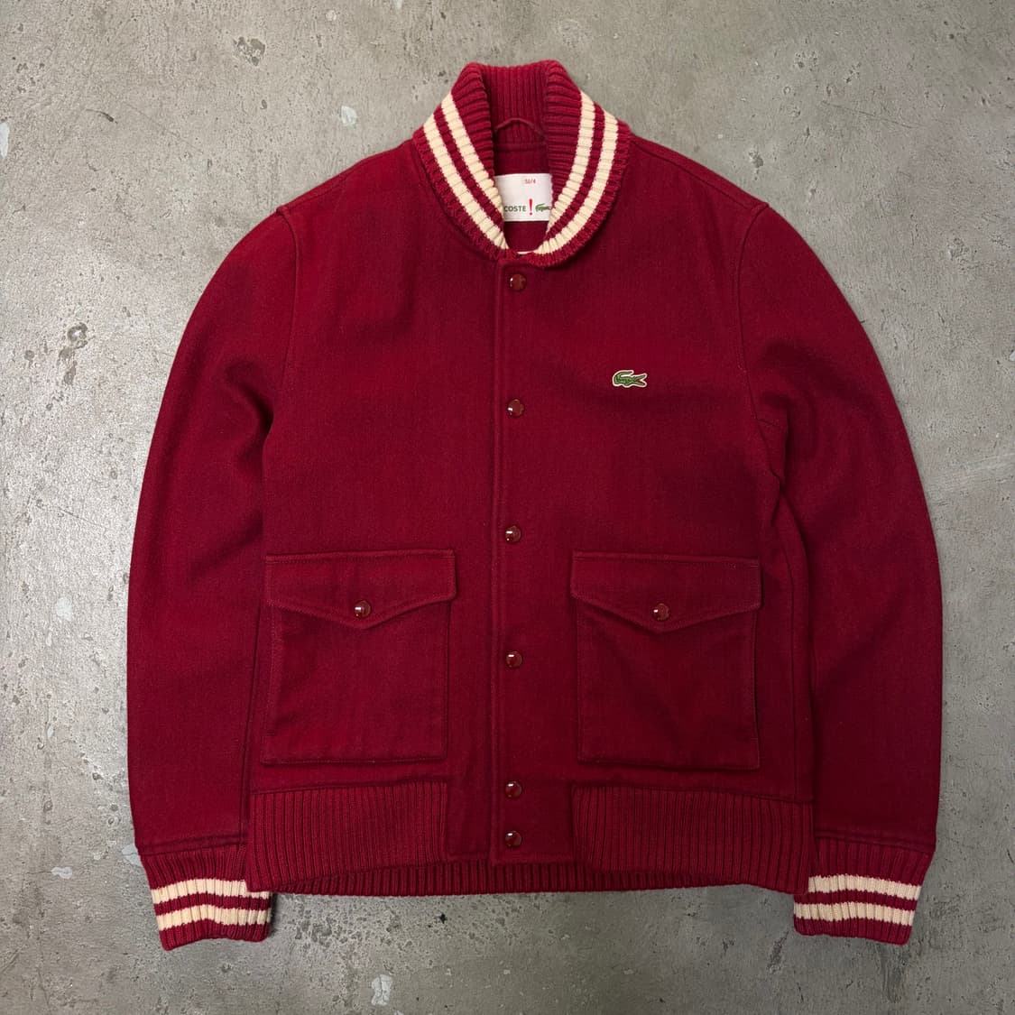 라코스테 버건디 스타디움 자켓[2287] 상품이미지1