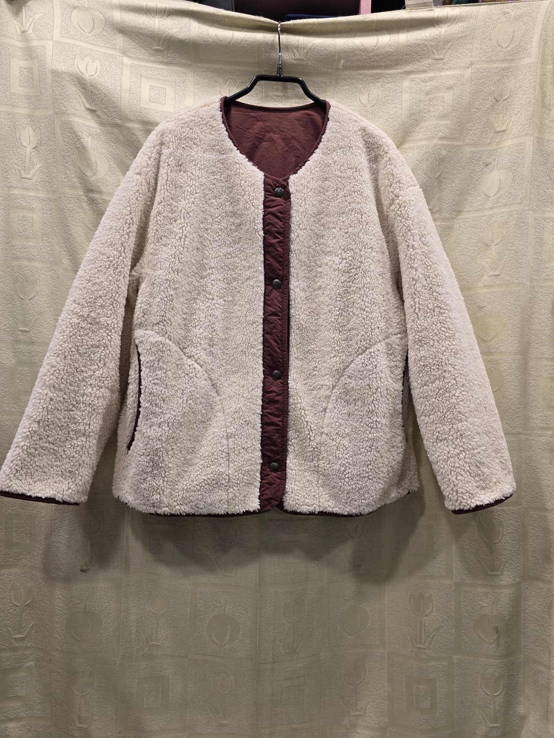 거의새거) 유니클로 양면 퀼팅 가디건 자켓  M(66) 상품이미지6