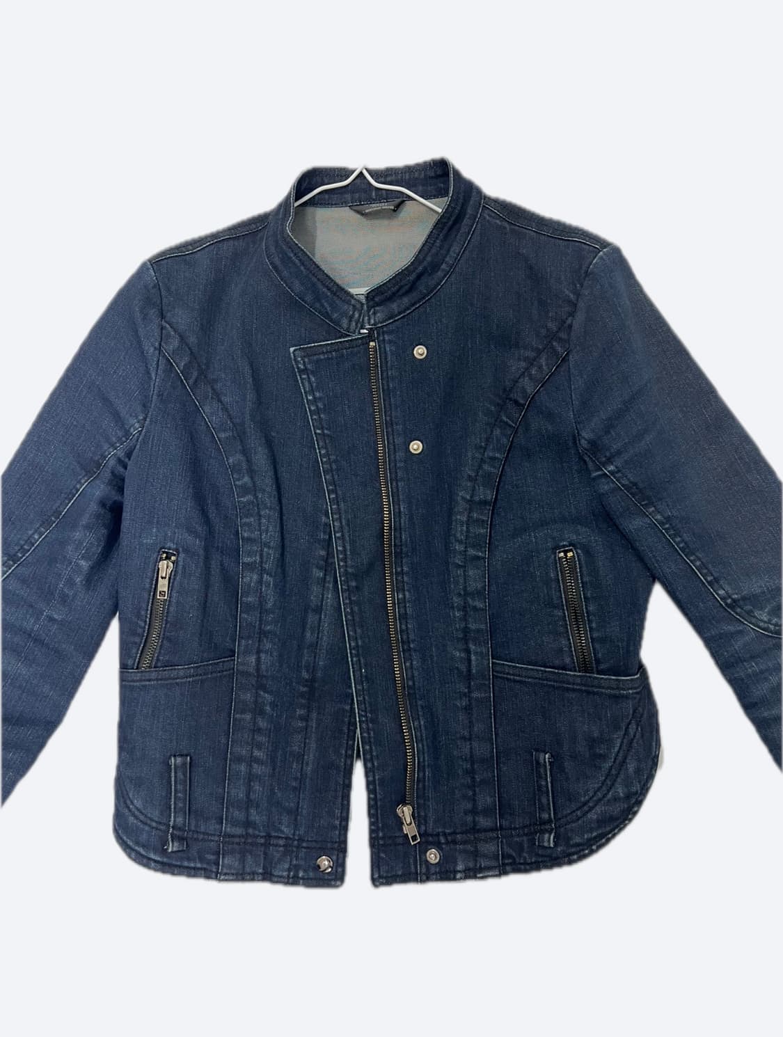 Mu Omnibus Omnia 데님 라이더 자켓 상품이미지2