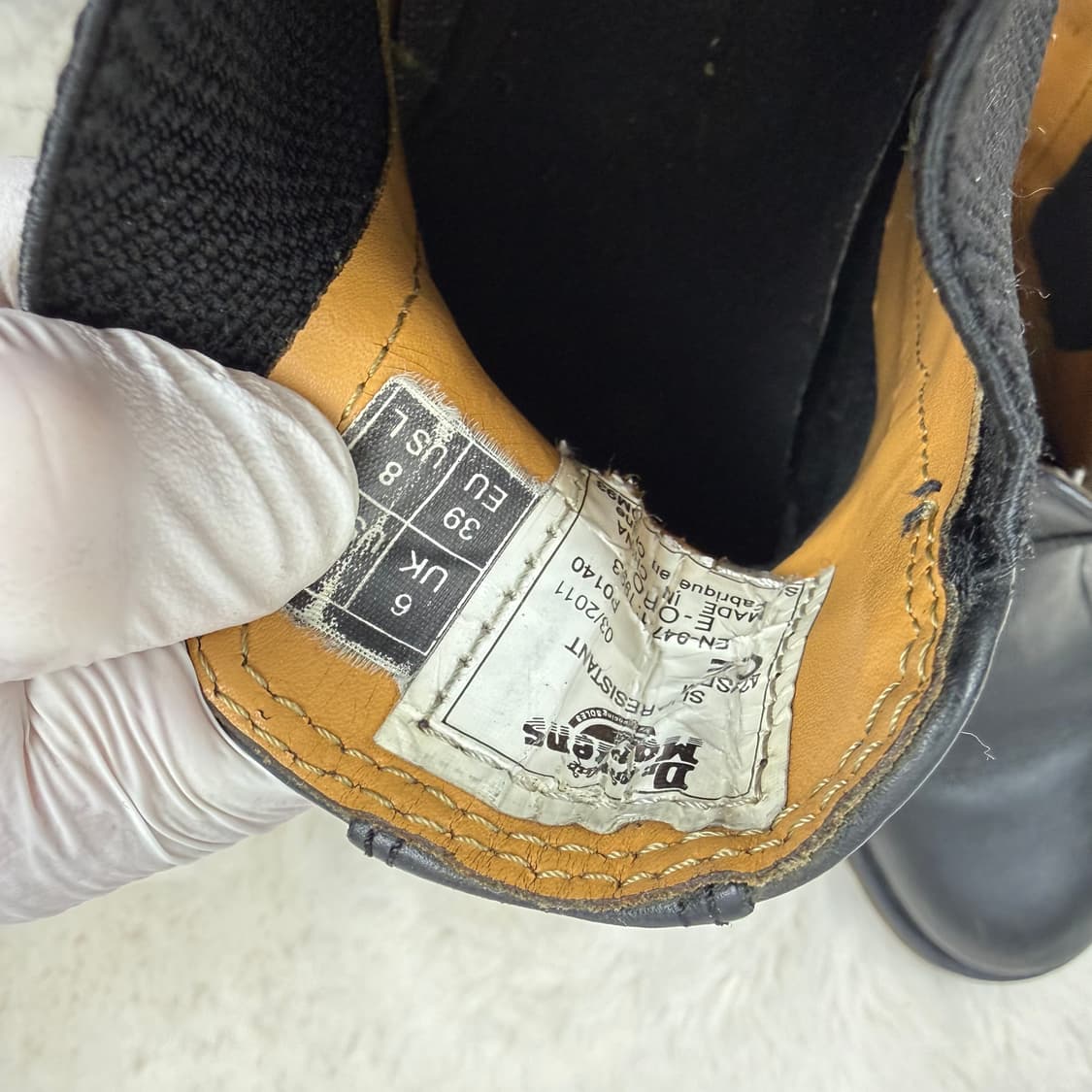 250) 닥터마틴 첼시부츠 블랙 상품이미지6