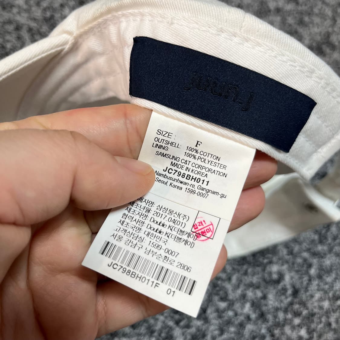 준지 juun.j 아카이브 볼캡 모자 상품이미지3