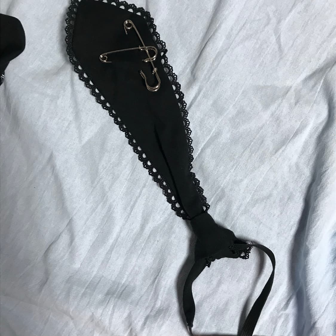 중브 펑크 고스룩 중성계 반팔 빈티지 티셔츠 넥타이 y2k 상품이미지5