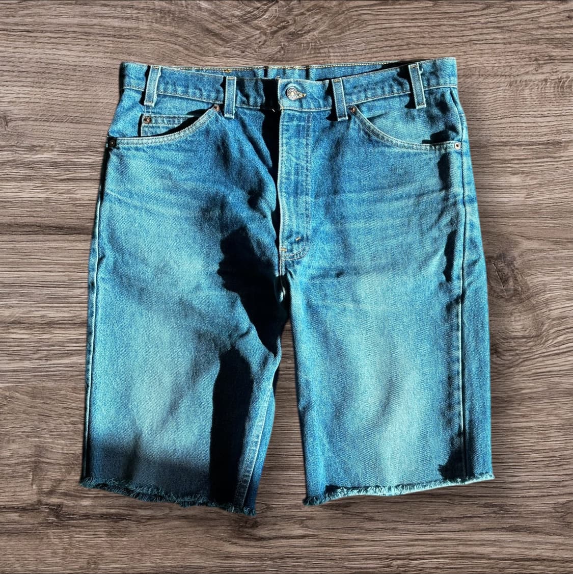 90s Levis 517 orange tab shorts 상품이미지1