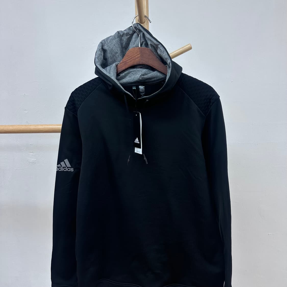 (새상품) 아디다스 골프 남성 COLD DRY 후드 티셔츠(XL) 상품이미지3