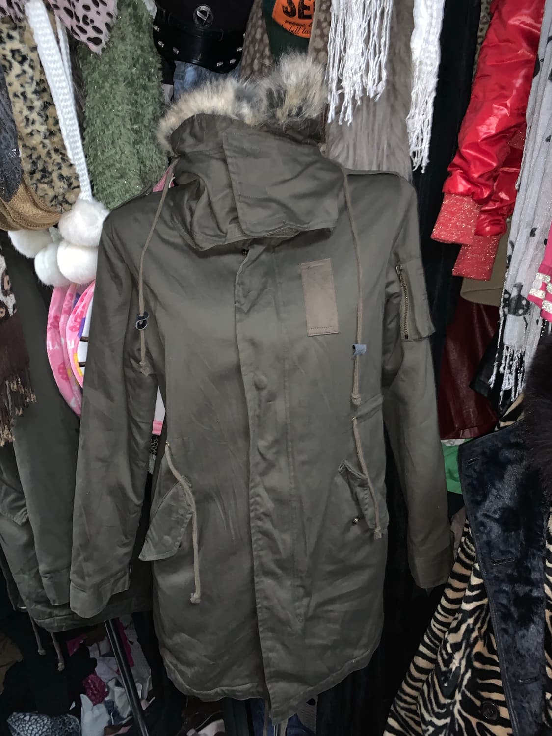 y2k 그런지 야상 퍼패딩 상품이미지1