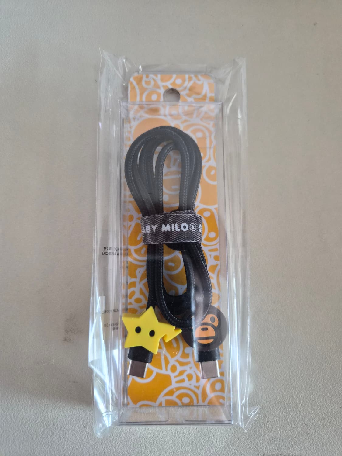 베이프 정품 마일로  C타입 충전 케이블 상품이미지3