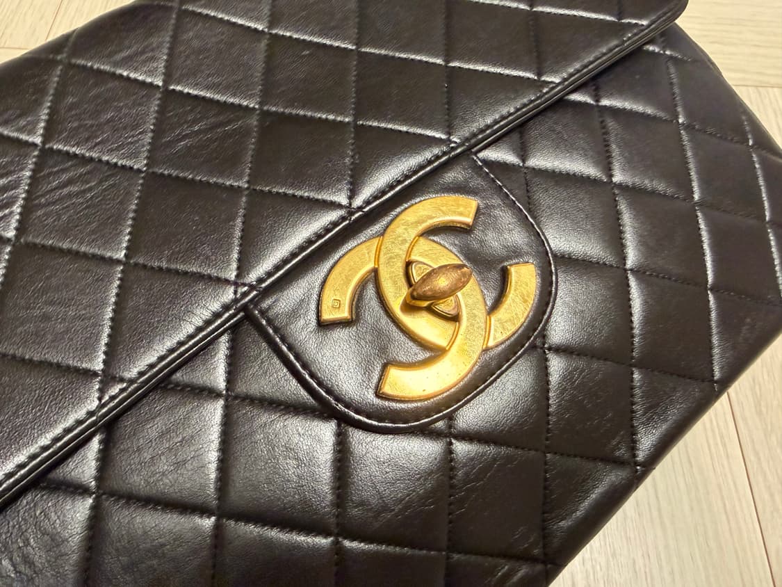 빈티지 샤넬 빅씨씨 클래식 라지 상품이미지1