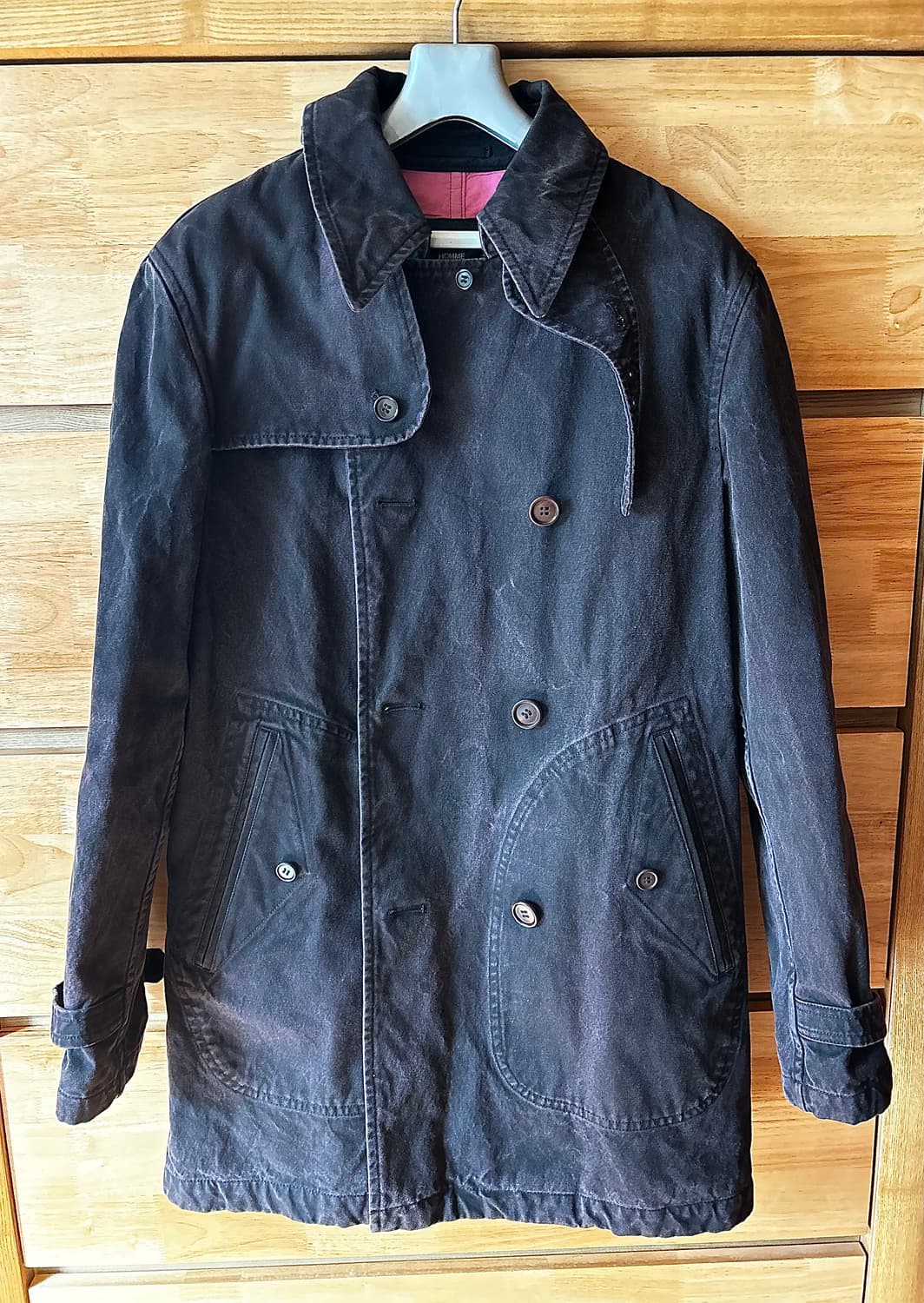 AD2004 꼼데가르송 옴므 워시드 코트 상품이미지1