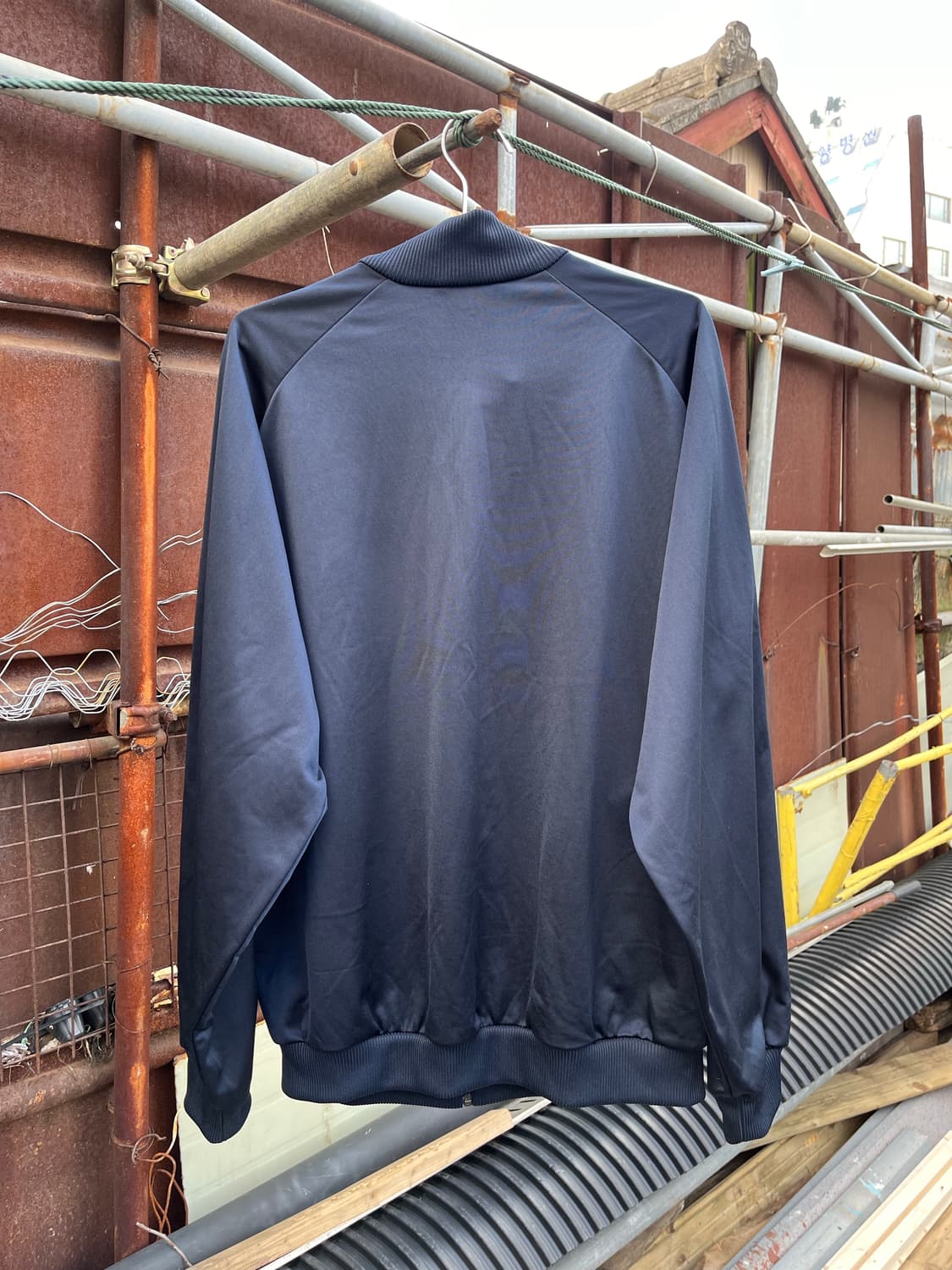 4XL 아디다스 네이비 삼선 져지 상품이미지6