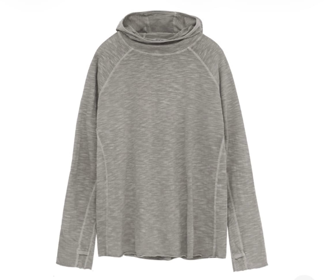 [4]폴리테루 휴먼인덱스 휴먼 터틀넥 후디 그레이 상품이미지1