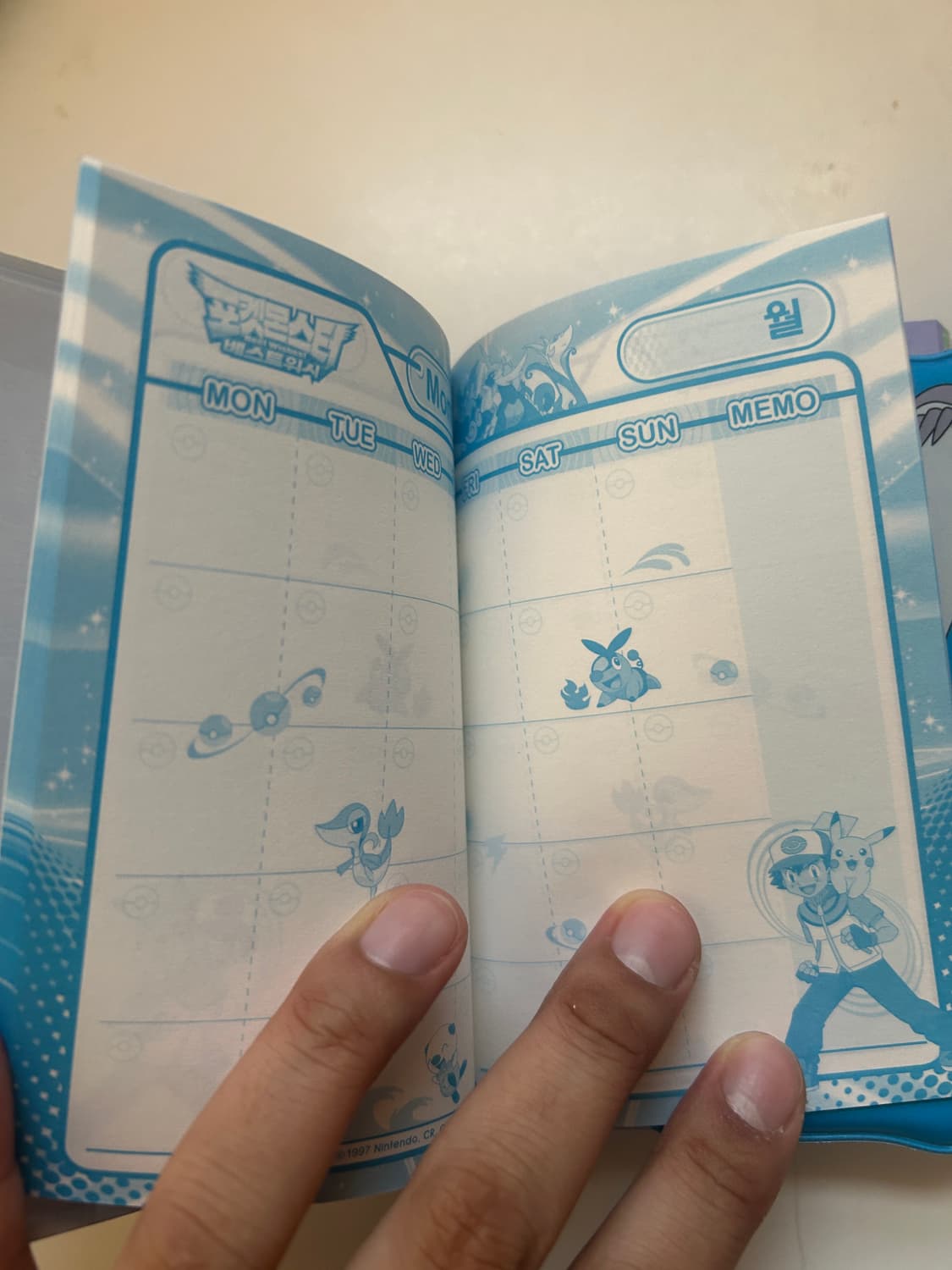 포켓몬 미니 다이어리 상품이미지4