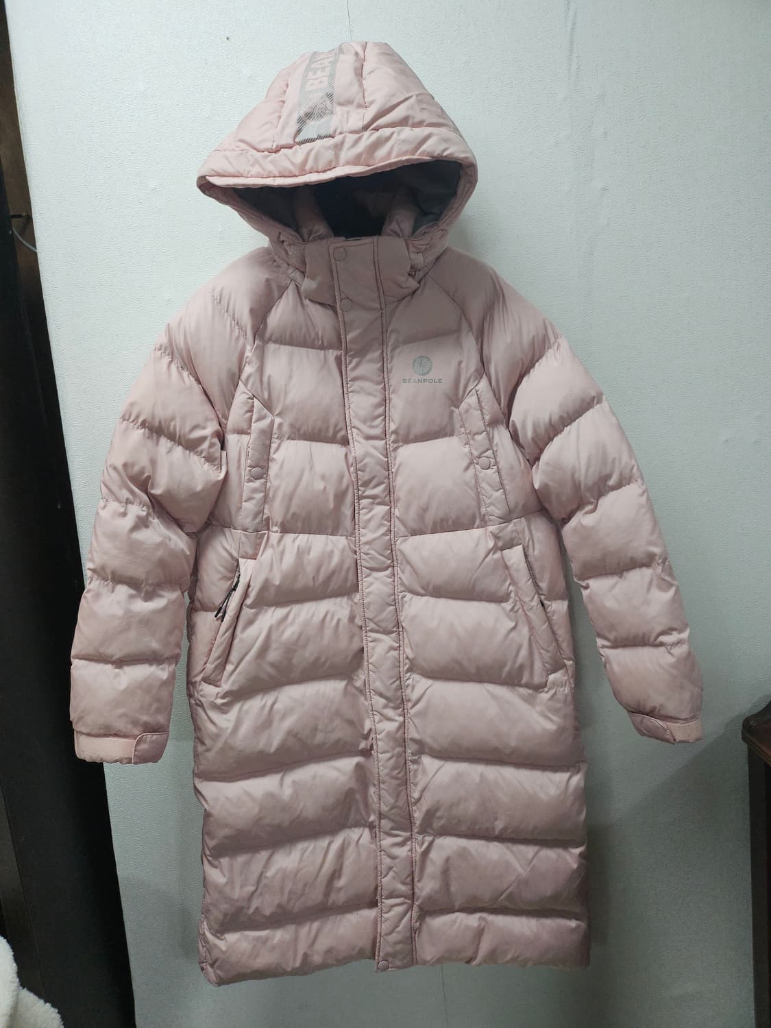 빈폴 핑크 여성  롱패딩  90 상품이미지1