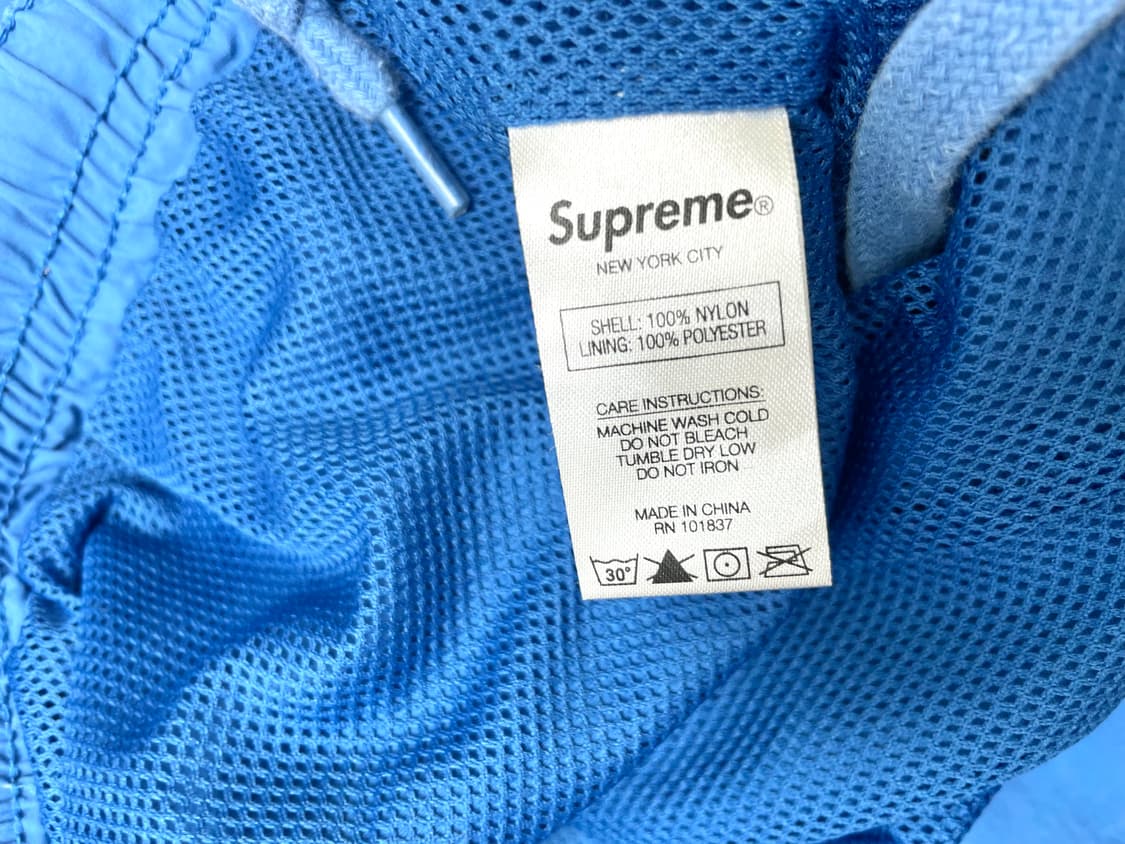 [M]슈프림 트랙팬츠 블루 상품이미지2