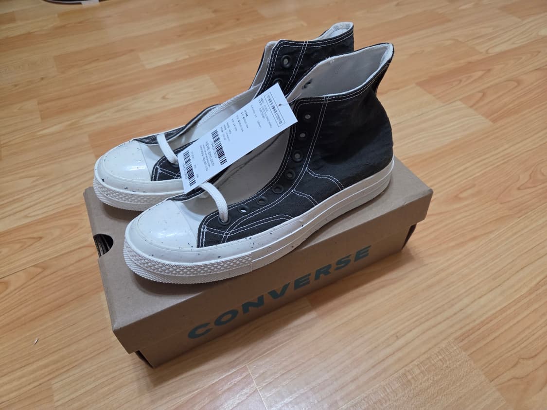 컨버스 척70 카키 하이 스니커즈 새제품 260 상품이미지1