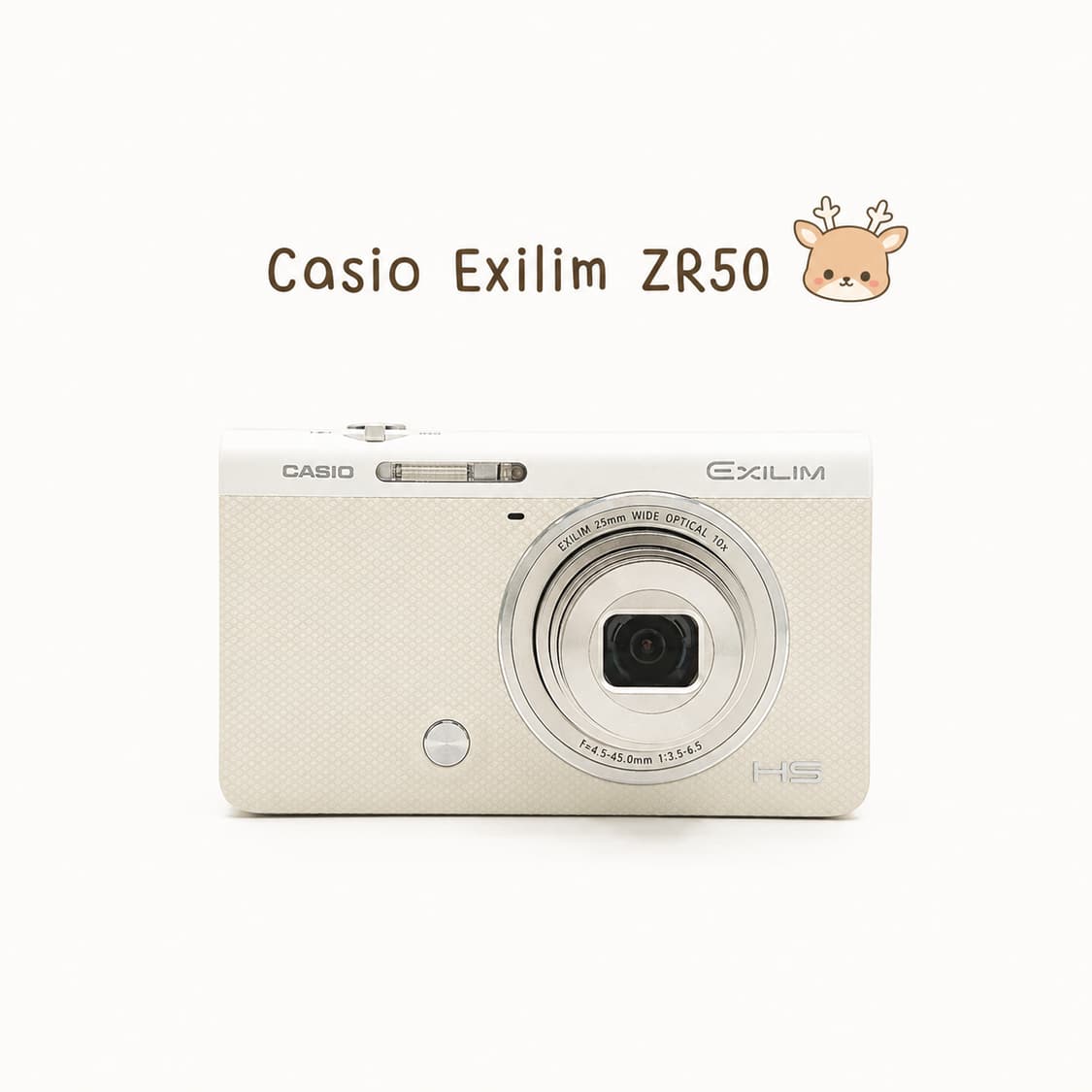 초미품🧚‍♀️메이크업✨ 카시오 EXILIM ZR50 화이트 📸  ✨ 상품이미지1