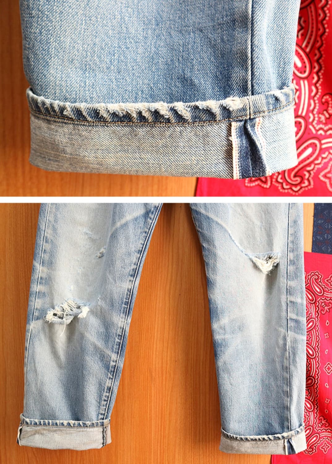 일본판 80S LEVIS 리바이스 502XX 빅E 빈티지 셀비지데님
 상품이미지3