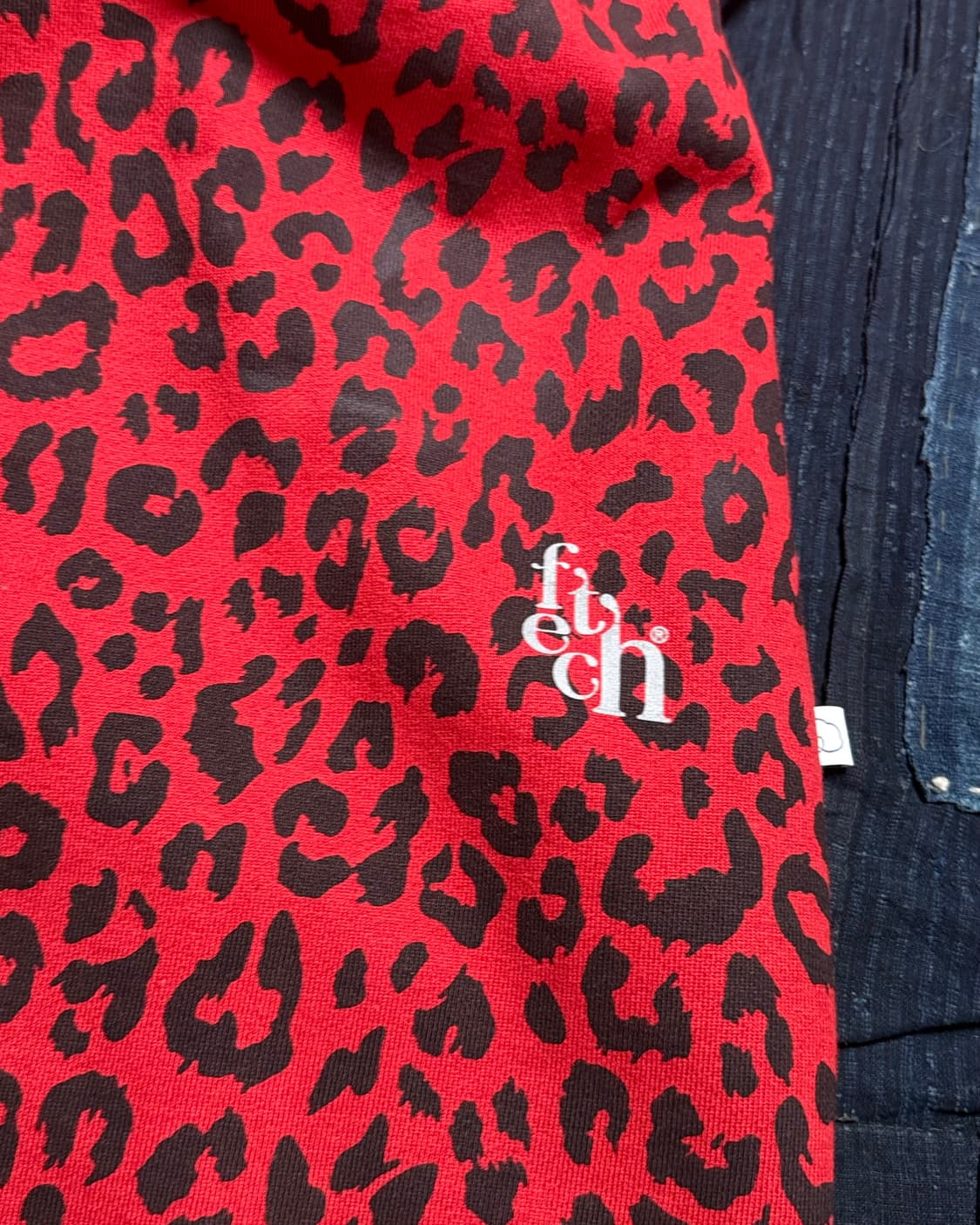 패치선데이 트랙 팬츠 레드 XL 상품이미지3