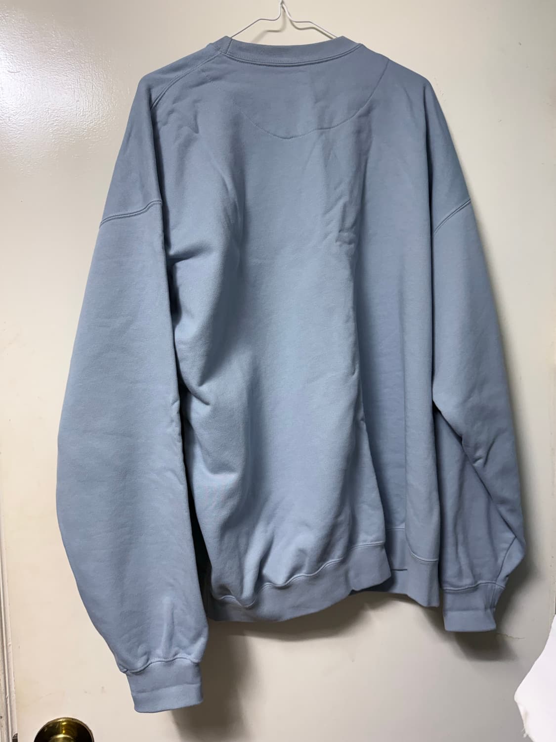 Y3 맨투맨 하늘색 L 상품이미지2