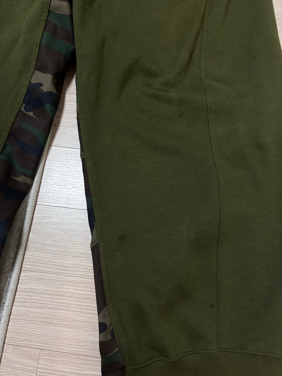 블레스 오버조깅 카모 팬츠 S 상품이미지3