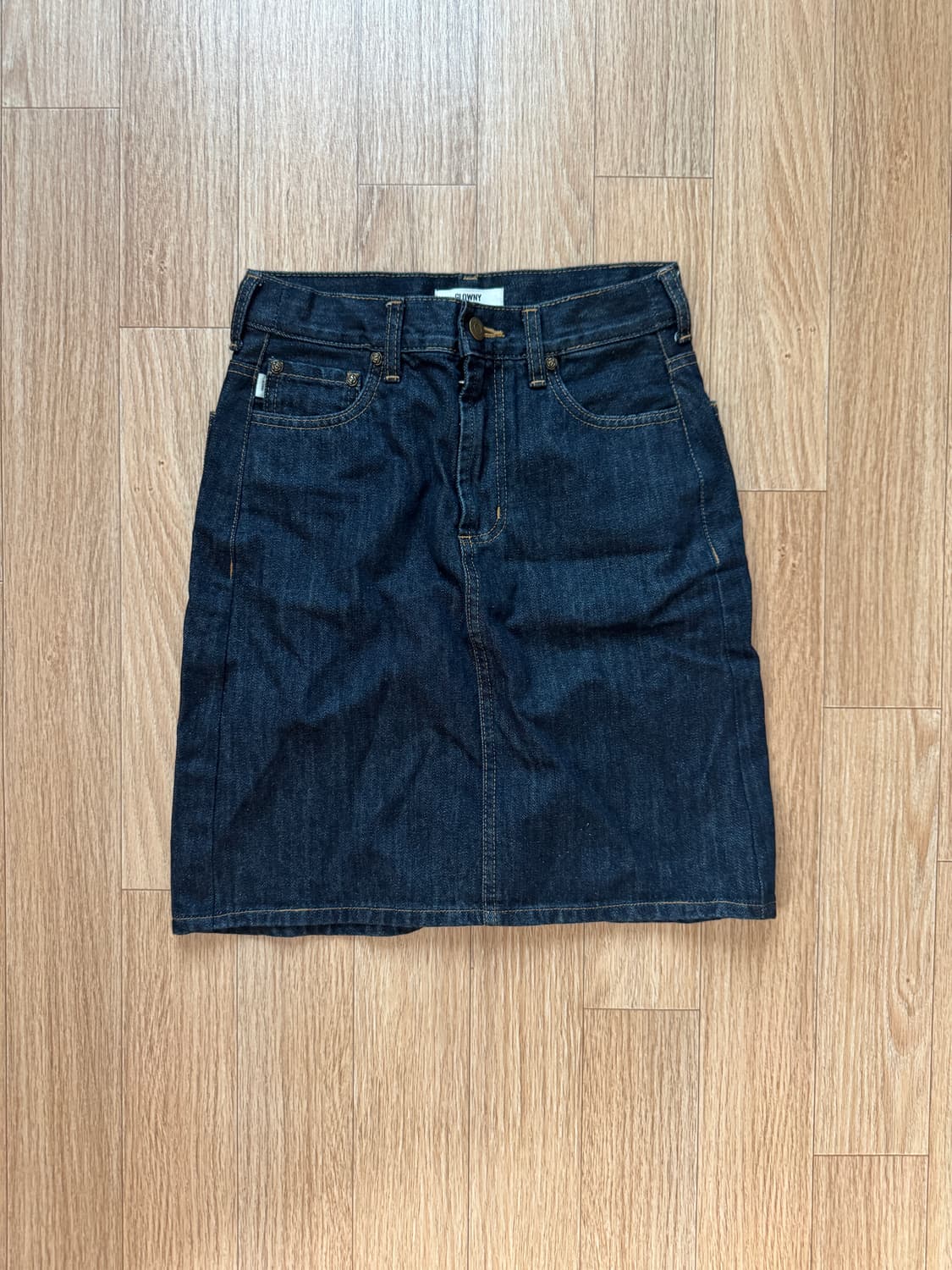 글로니 The Leo Skirt Deep Blue 상품이미지1