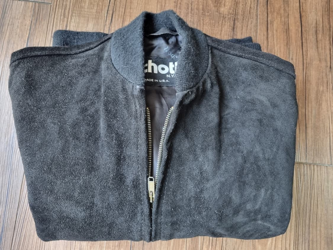 (마지막할인)USA 빈티지 쇼트 스웨이드 봄버자켓 상품이미지4