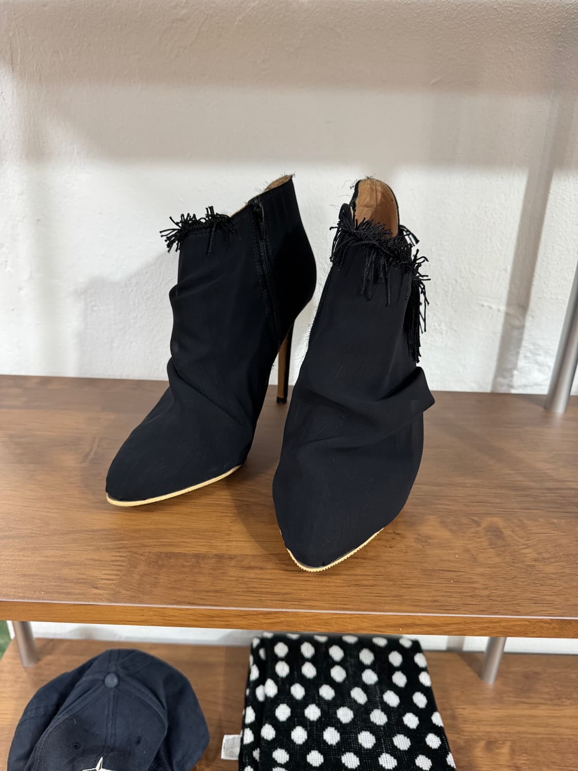 40 / 메종 마르지엘라 레이스 프릴 힐 상품이미지1