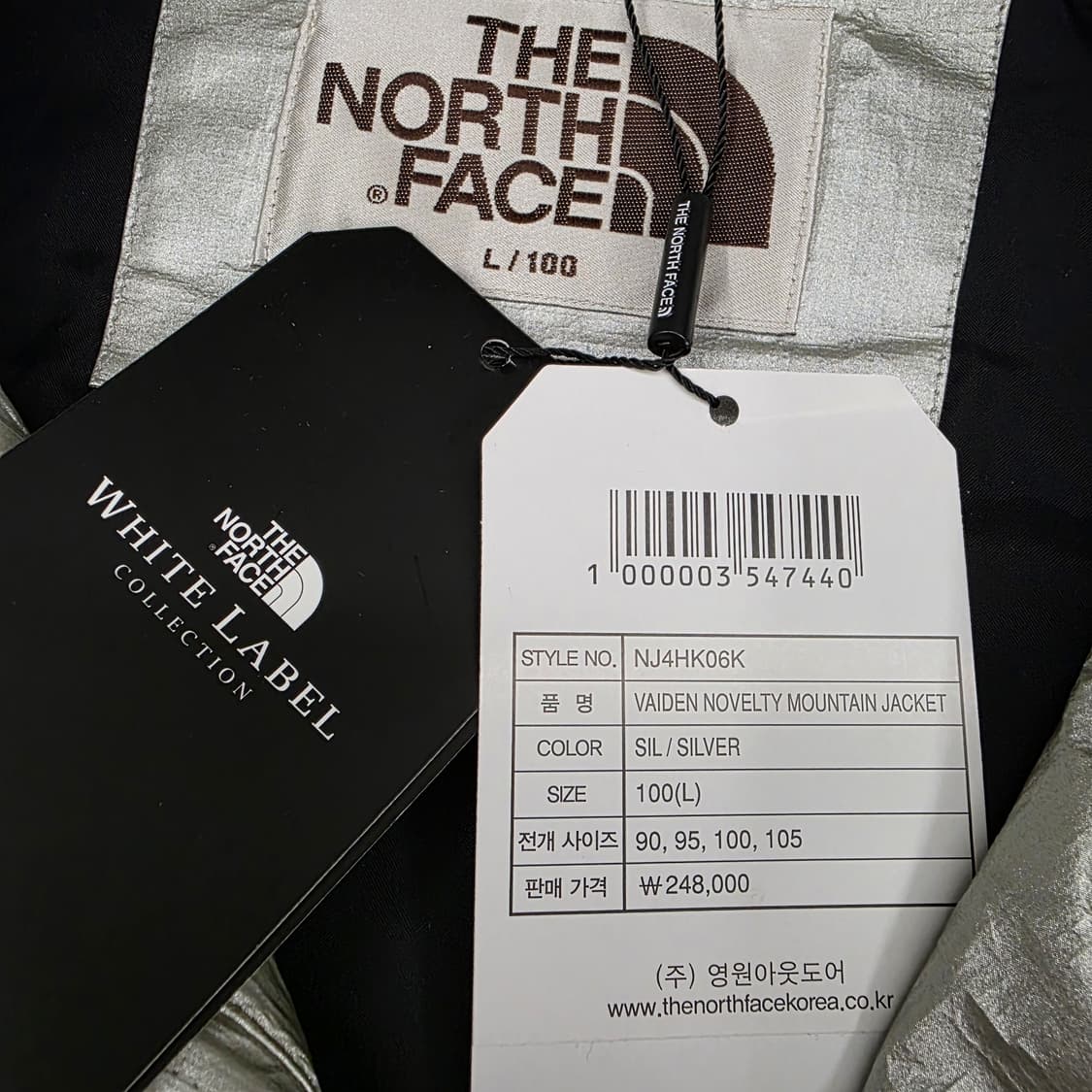 슈프림 맛 노스페이스  마운틴 자켓 미시착 새상품 상품이미지3