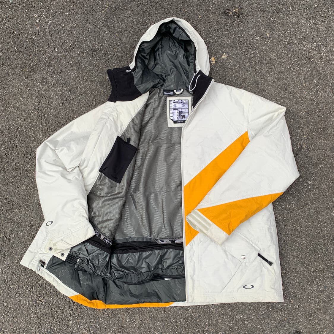 00s 오클리 아카이브 신슐레이트 올드스쿨 고프코어 바람막이 오버핏 M 상품이미지3