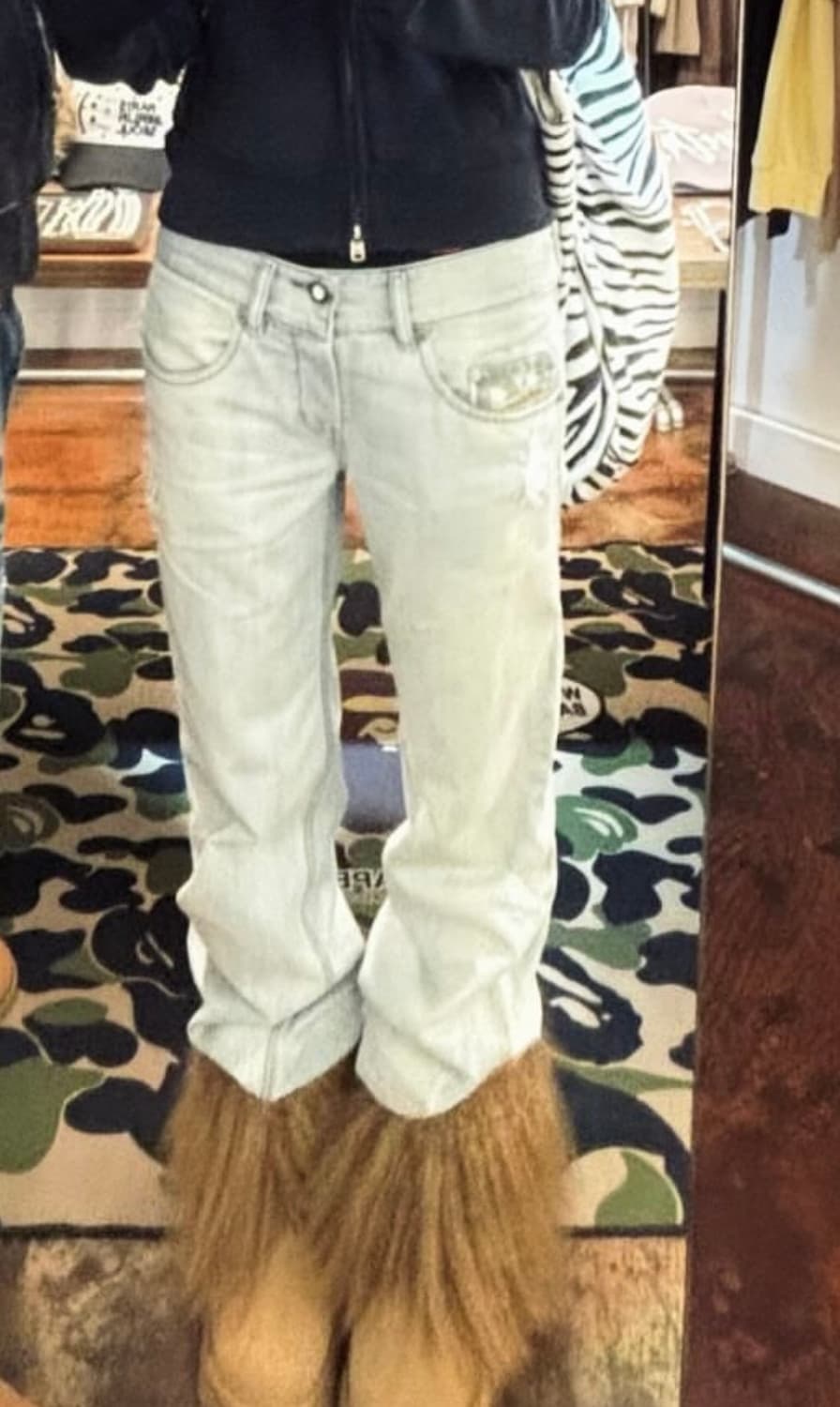 디젤 빅시 연청 플레어진  상품이미지1