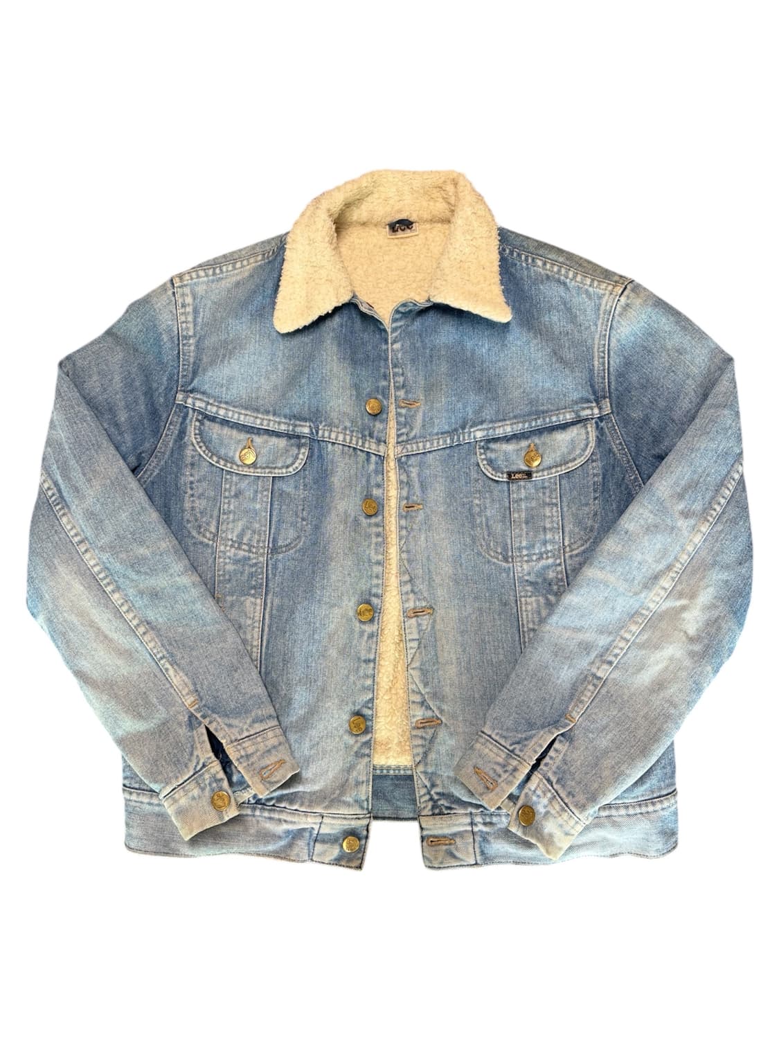 리 빈티지 양털 청자켓 M 상품이미지1